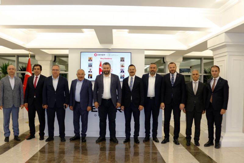 Deputy Minister of Industry and Technology Oruç Baba İnan visited Dener Makina